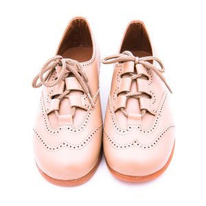 Zapato blucher en napa piel con cierre de cordones y con suela de goma de la marca Hamilton