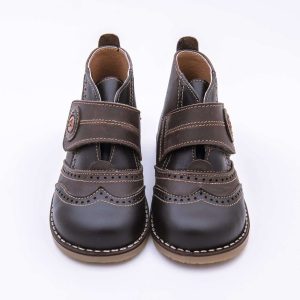 Bota galesa piel velcro