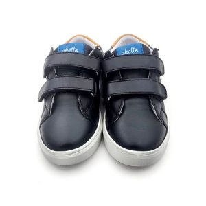 Deportiva Doble Velcro Estrella Piel